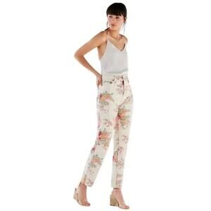 BDG Urban Outfitters Floral Skinny Jeans Vintage Y2K Aesthetic Mom High Rise‎